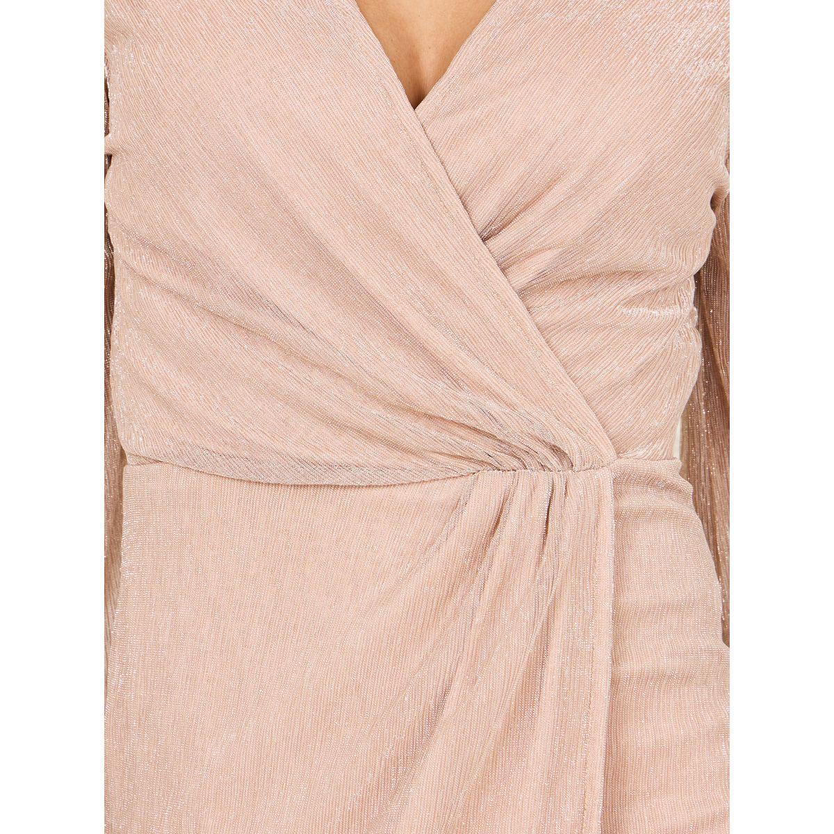 فستان ميرميد بنمط لف وتفاصيل براقة-women-clothing-dresses-image-3