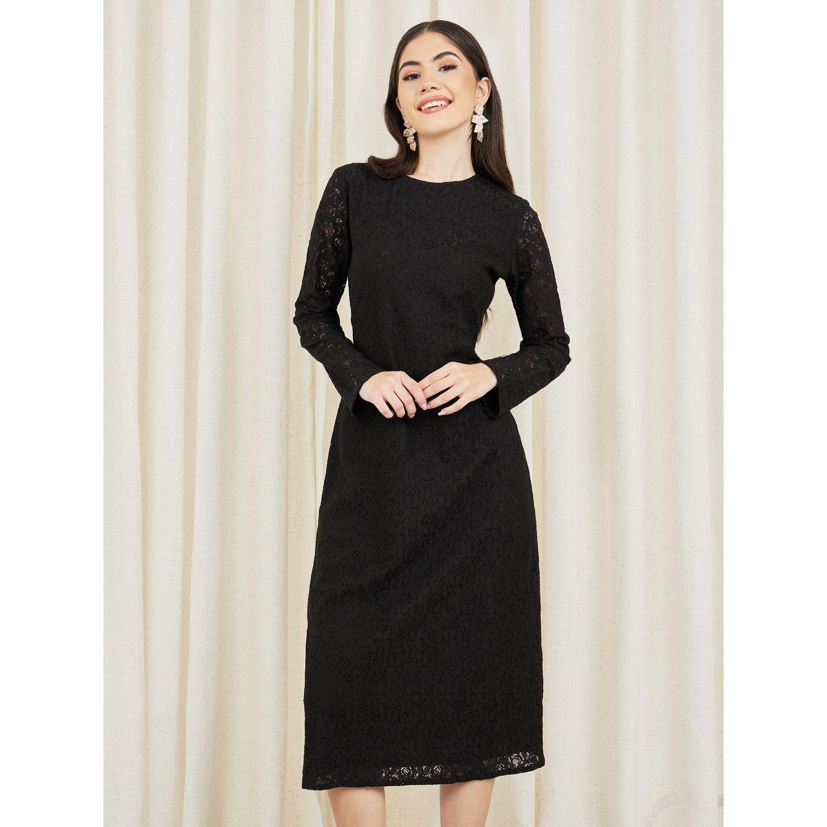 Styli All Over Lace Sheath Midi Dress-women-clothing-dresses-image-2