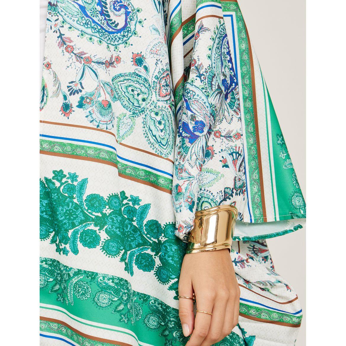 Styli Paisley Print Kimono & Wide Leg Pants Co-Ords-women-clothing-coordsets-image-3