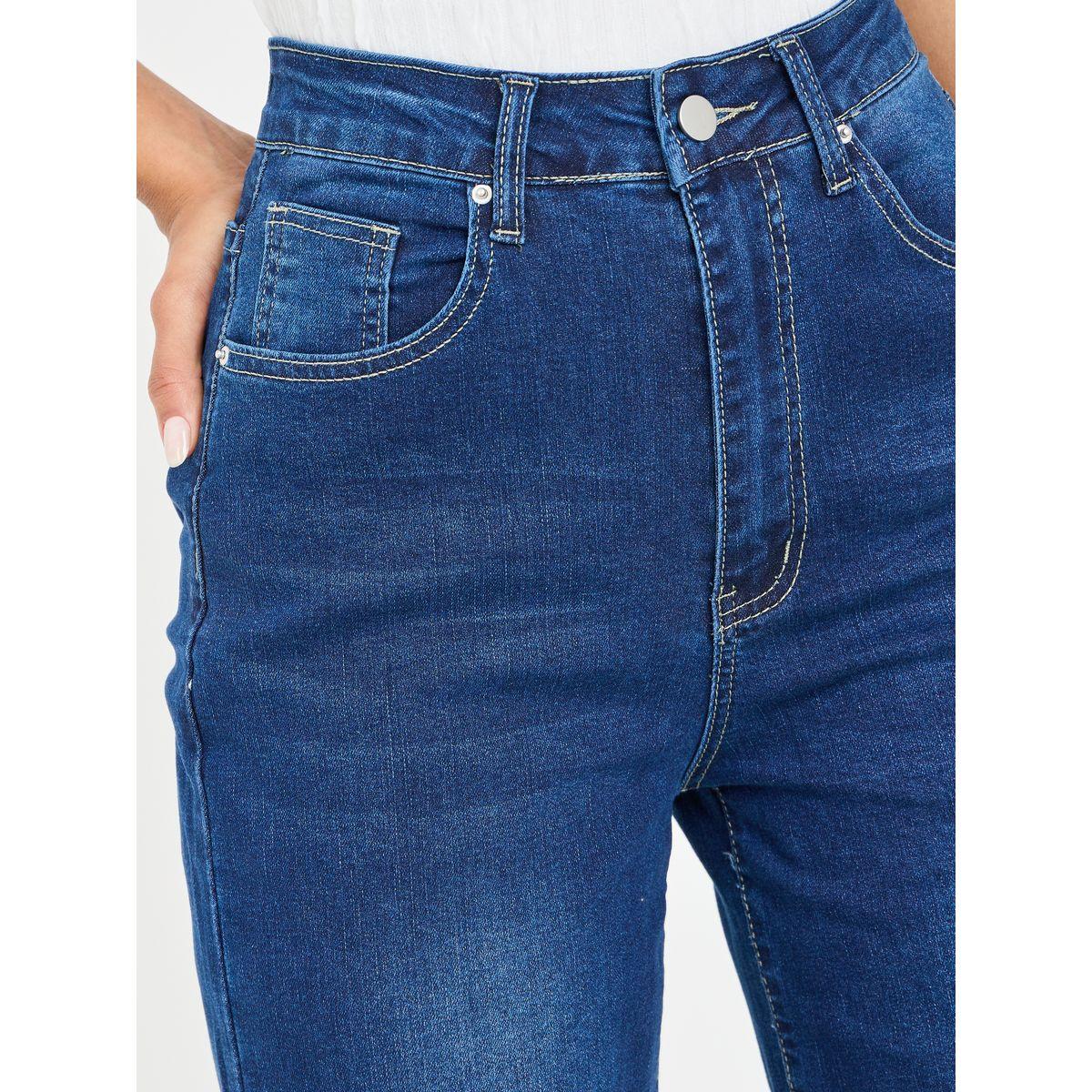 Styli High Rise Mid Wash Wide Leg Jeans-women-clothing-bottoms-jeans-image-3