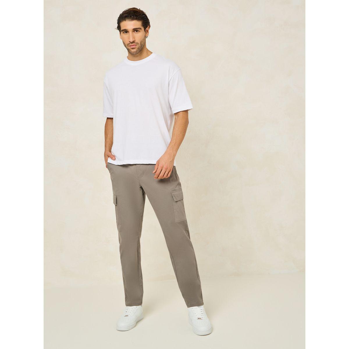 بنطال تشينو بنمط كاجو وقصة سليم فت-men-clothing-bottoms-trousersandchinos-chinos-image-2