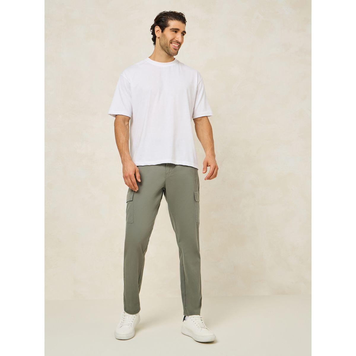 Styli Cargo Slim Fit Cotton Stretch Chino-men-clothing-bottoms-trousersandchinos-chinos-image-2