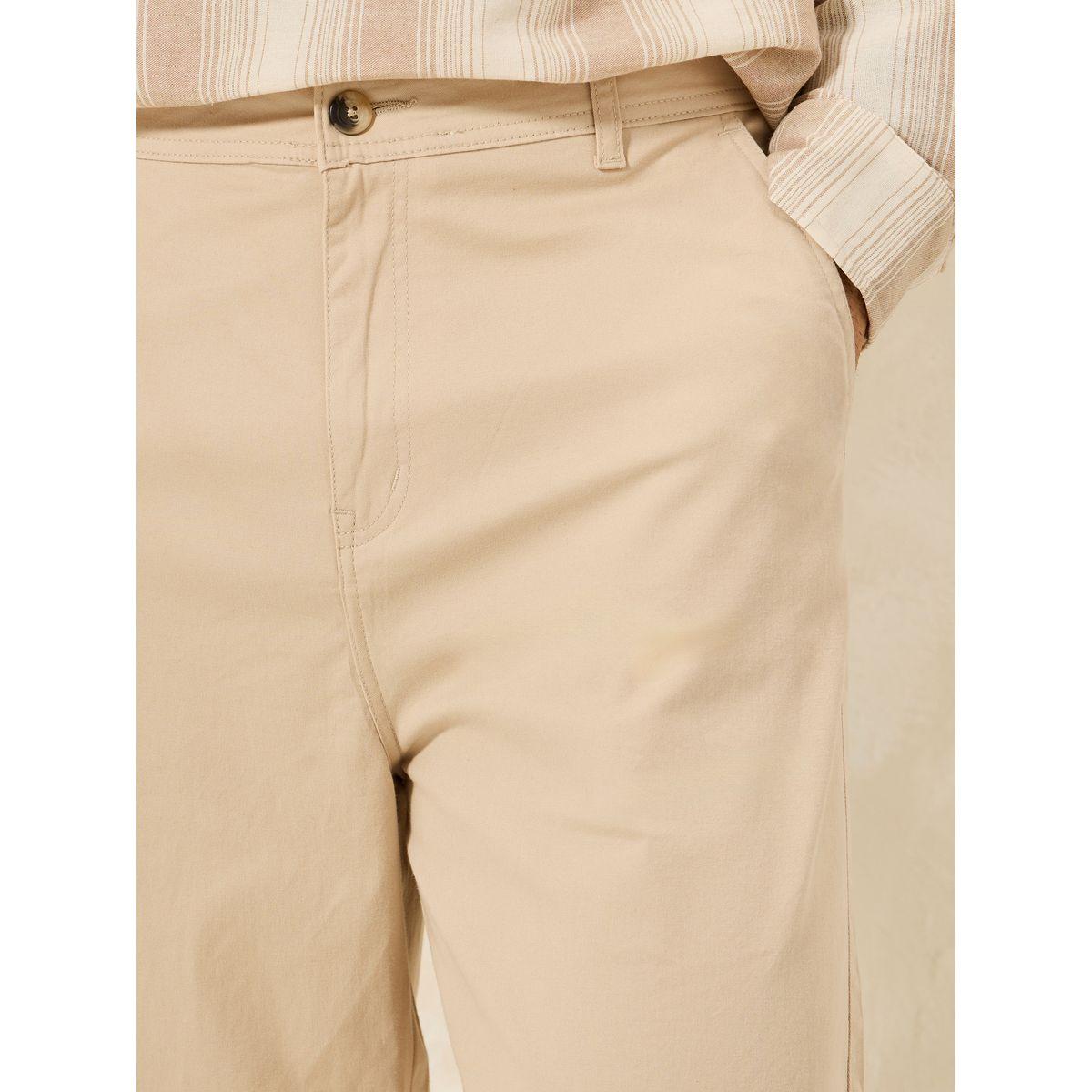 بنطال تشينو بنسيج تويل مع قصة بالون-men-clothing-bottoms-trousersandchinos-trousers-image-3