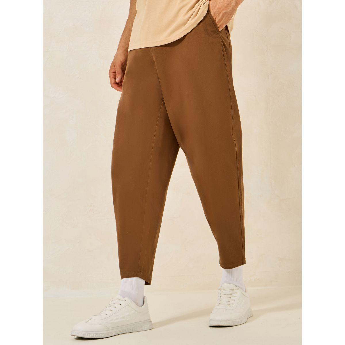 Styli Balloon Fit Stretch Twill Chino Pants-men-clothing-bottoms-trousersandchinos-trousers-image-1