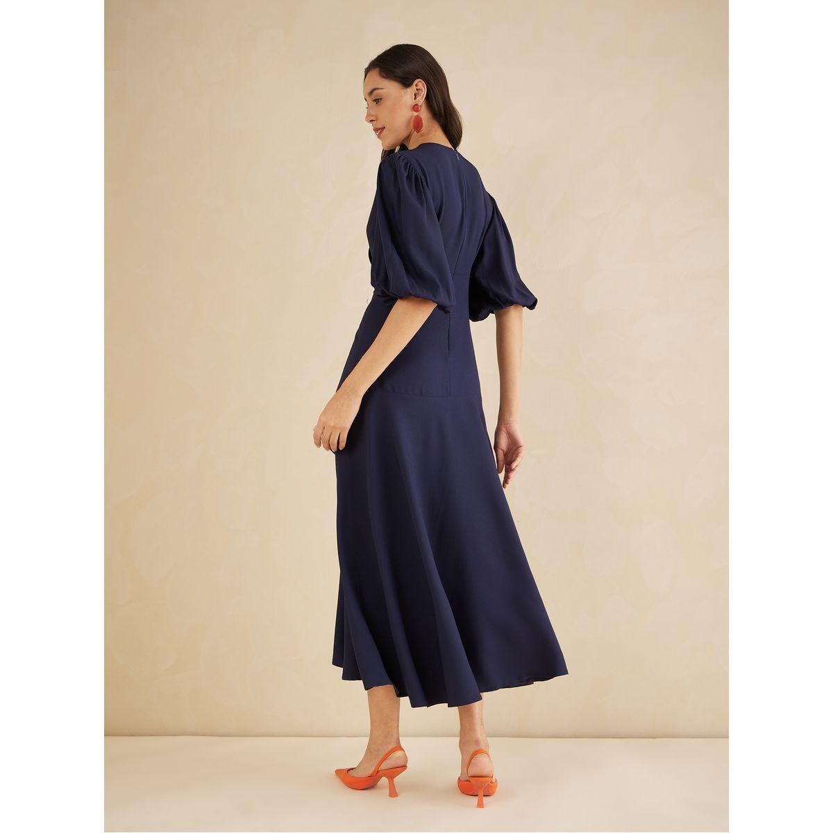 فستان طويل بنمط لف-women-clothing-dresses-image-3