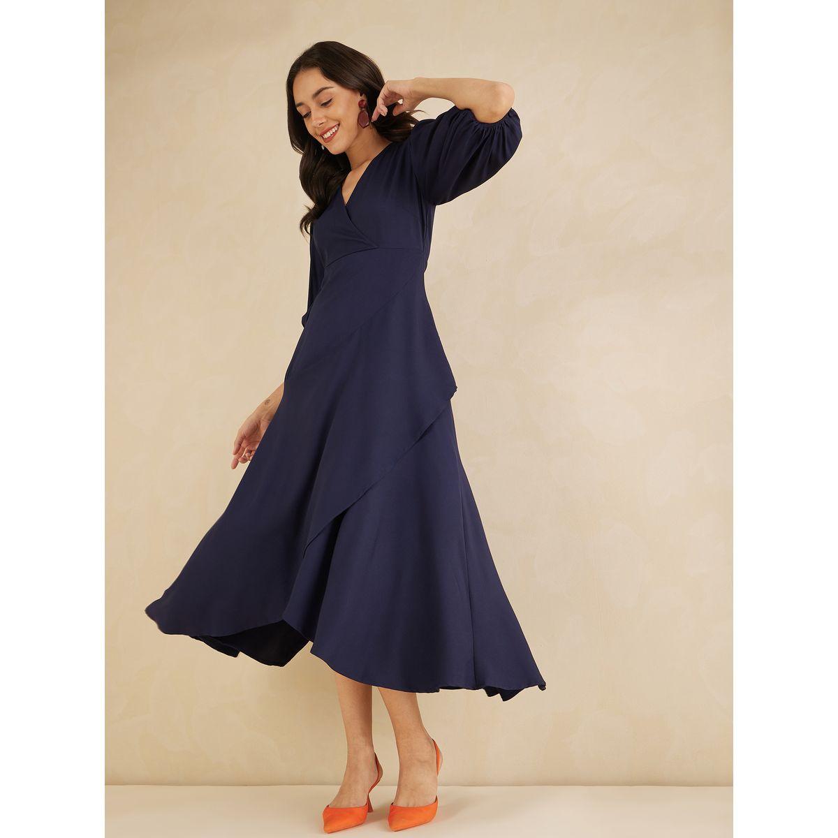 Femmella Frill Edge Wrap Front Maxi Dress-women-clothing-dresses-image-5