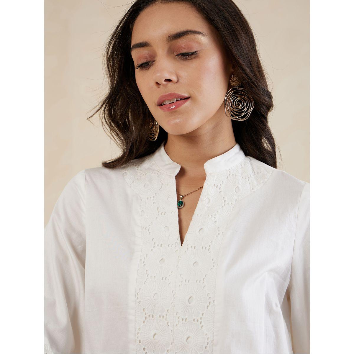 فستان بطول الركبة وتفاصيل دانتيل فِميلا × ستايلي-women-clothing-dresses-image-4