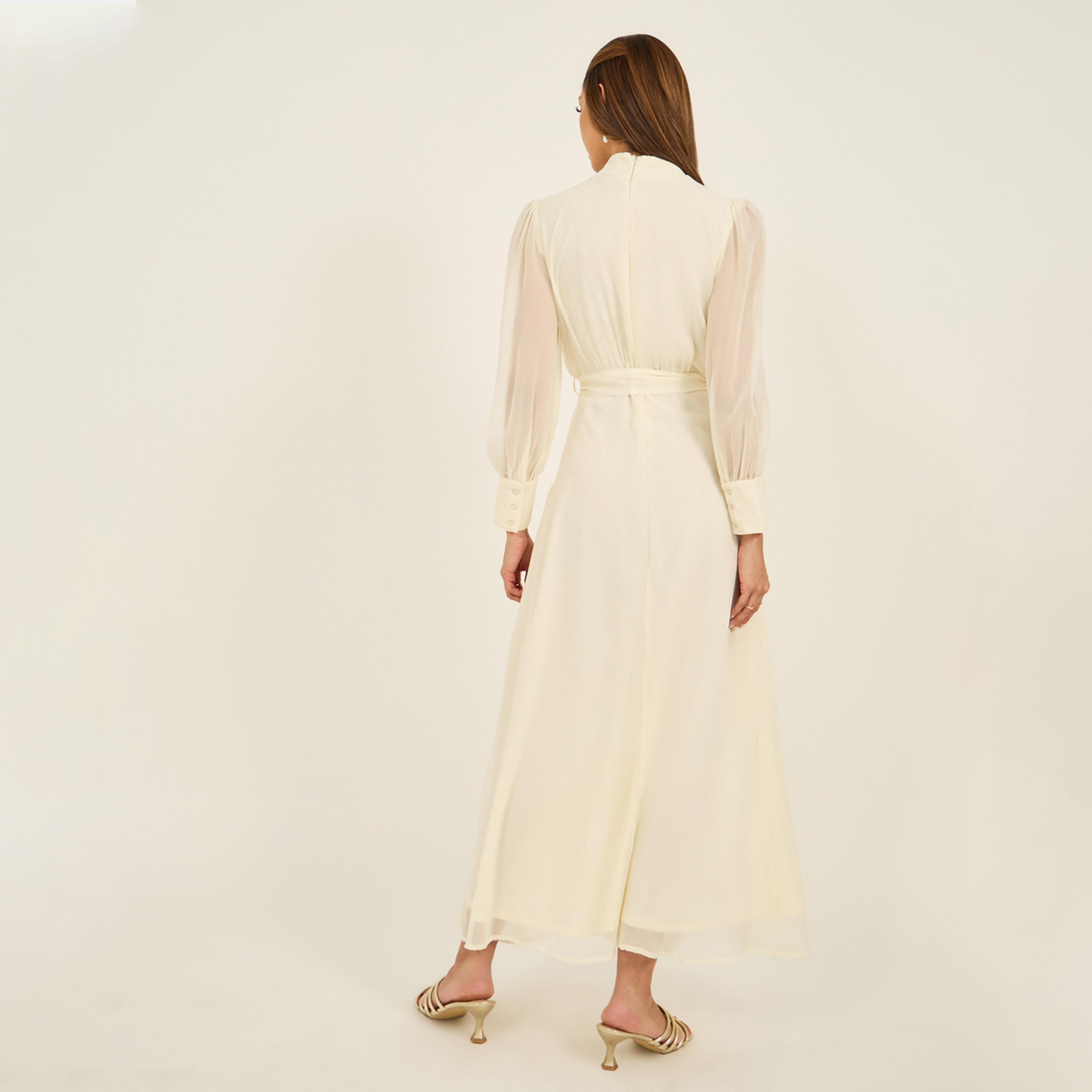 فيشود ستايلي - فستان ماكسي متعدد الطبقات بطبعة زهور-women-clothing-dresses-image-6