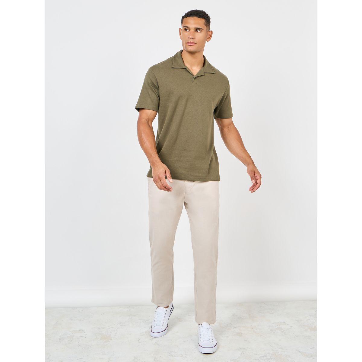 بنطال قطني سلوب بسلاكس بطول الكاحل-men-clothing-bottoms-joggers-image-2