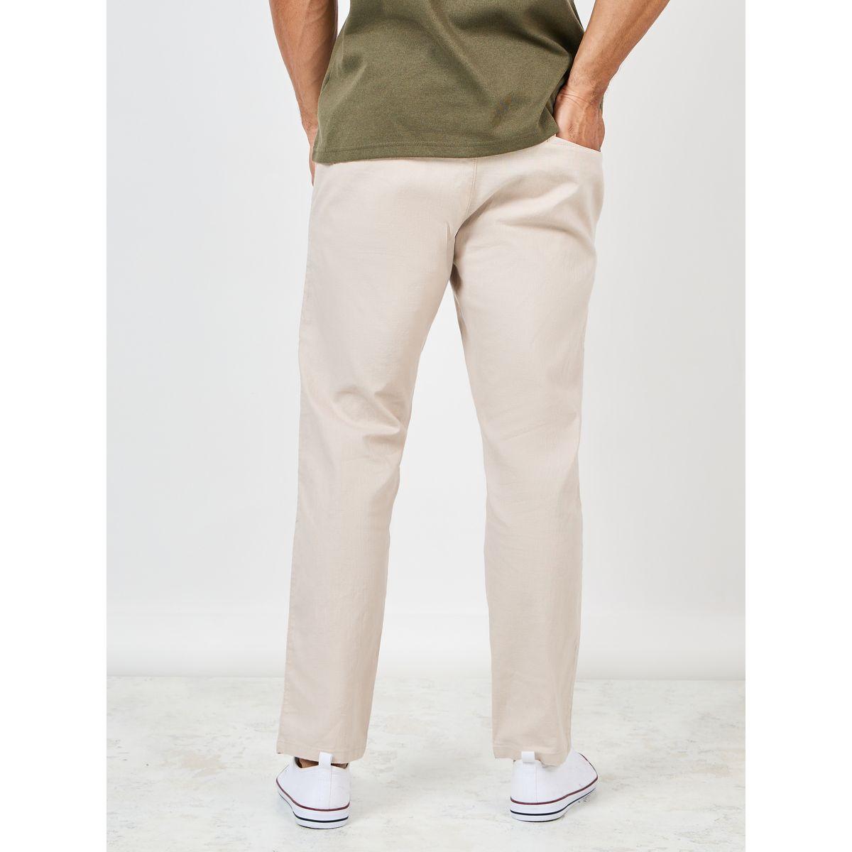Styli Cotton Slub Relaxed Fit Ankle Length Pant-men-clothing-bottoms-joggers-image-4