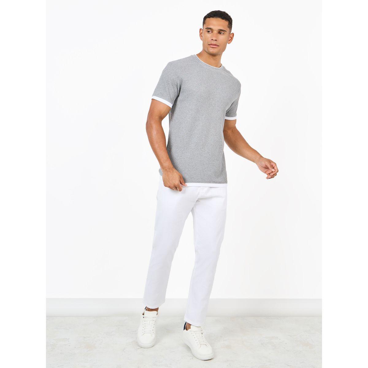 Styli Cotton Slub Relaxed Fit Ankle Length Pant-men-clothing-bottoms-trousersandchinos-trousers-image-2