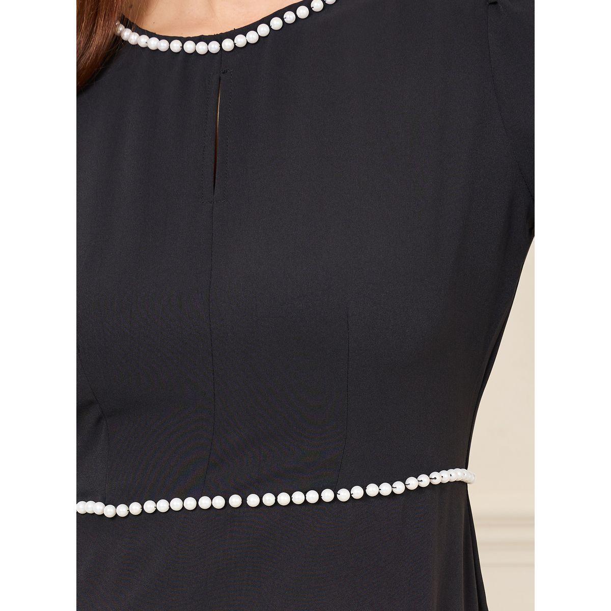 Styli Pearl Detail A-Line Maxi Dress-women-clothing-dresses-image-3
