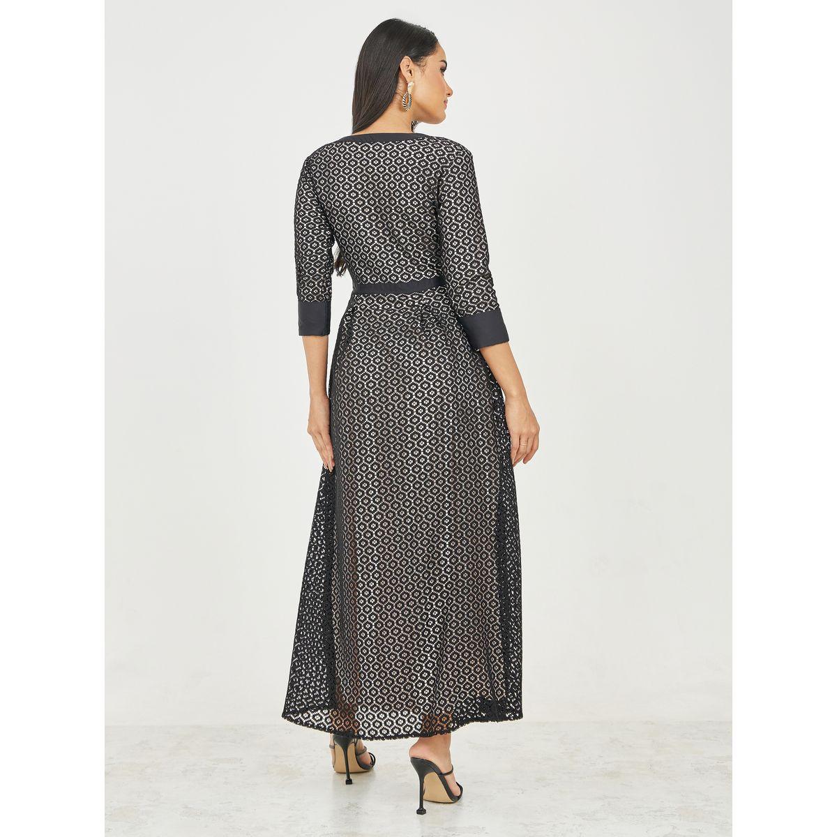 فستان طويل بتفاصيل دانتيل وازرار غلق-women-clothing-dresses-image-4