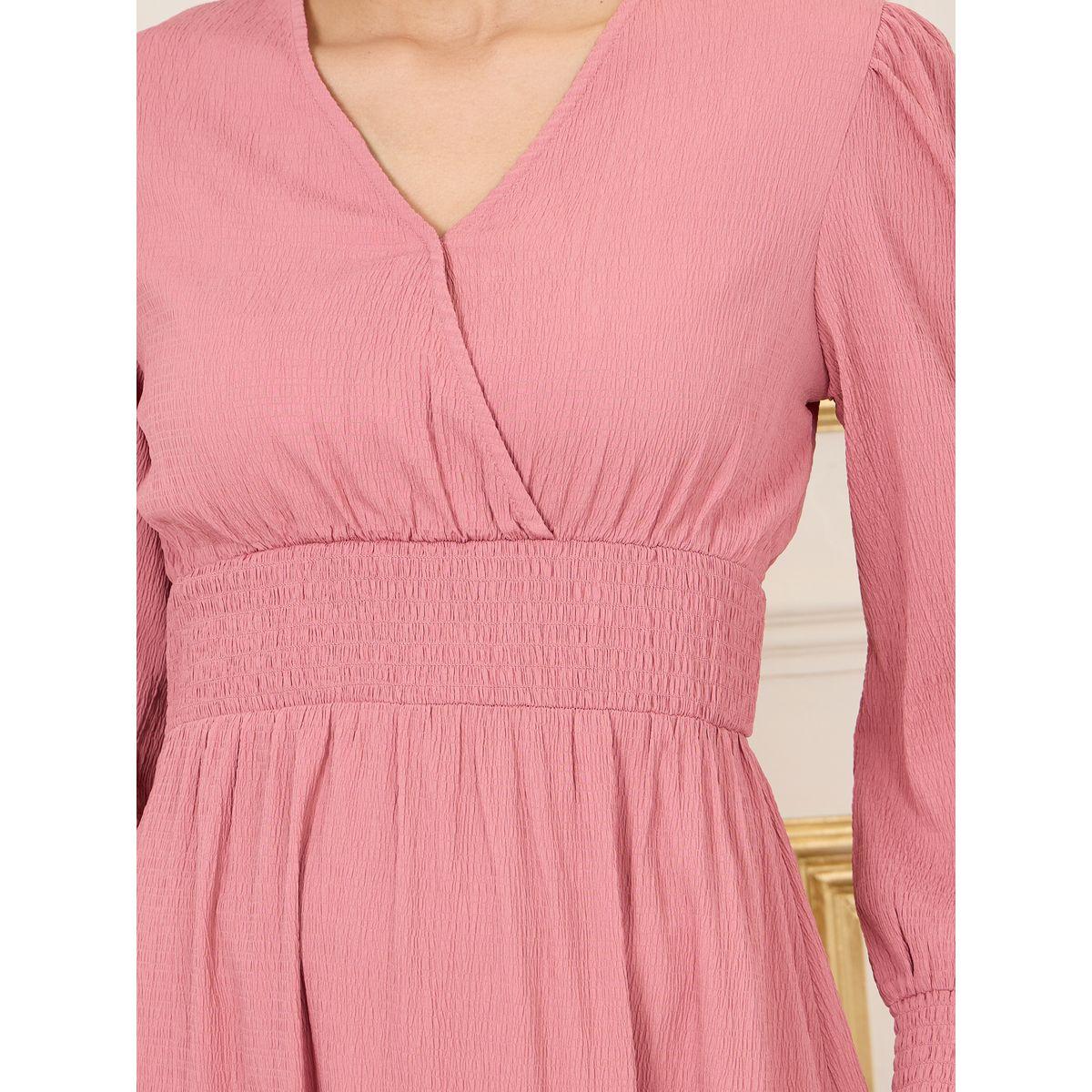 Styli Smocked Waist A-Line Maxi Dress-women-clothing-dresses-image-3