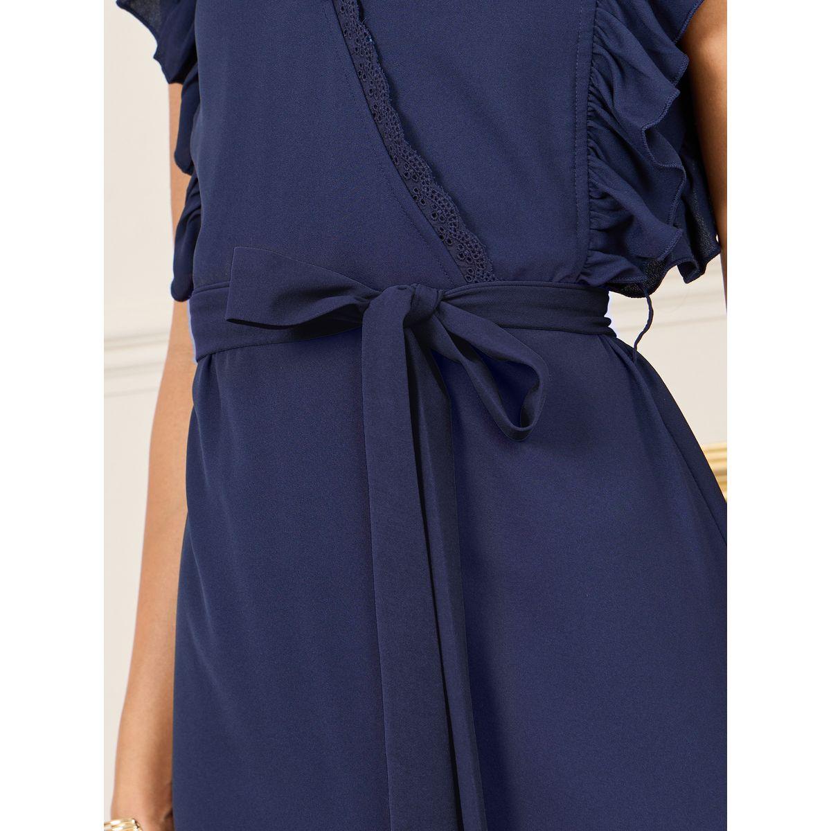 Styli Ruffle Detail Lace Trim A-Line Maxi Dress-women-clothing-dresses-image-3