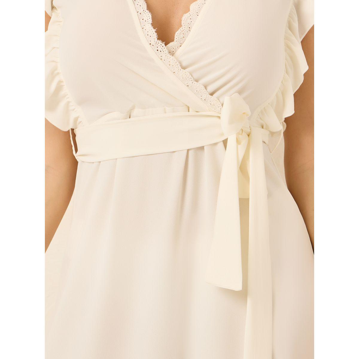Styli Ruffle Detail Lace Trim A-Line Maxi Dress-women-clothing-dresses-image-3