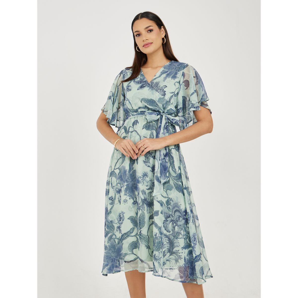 Styli All Over Print A-Line Wrap Midi Dress-women-clothing-dresses-image-2