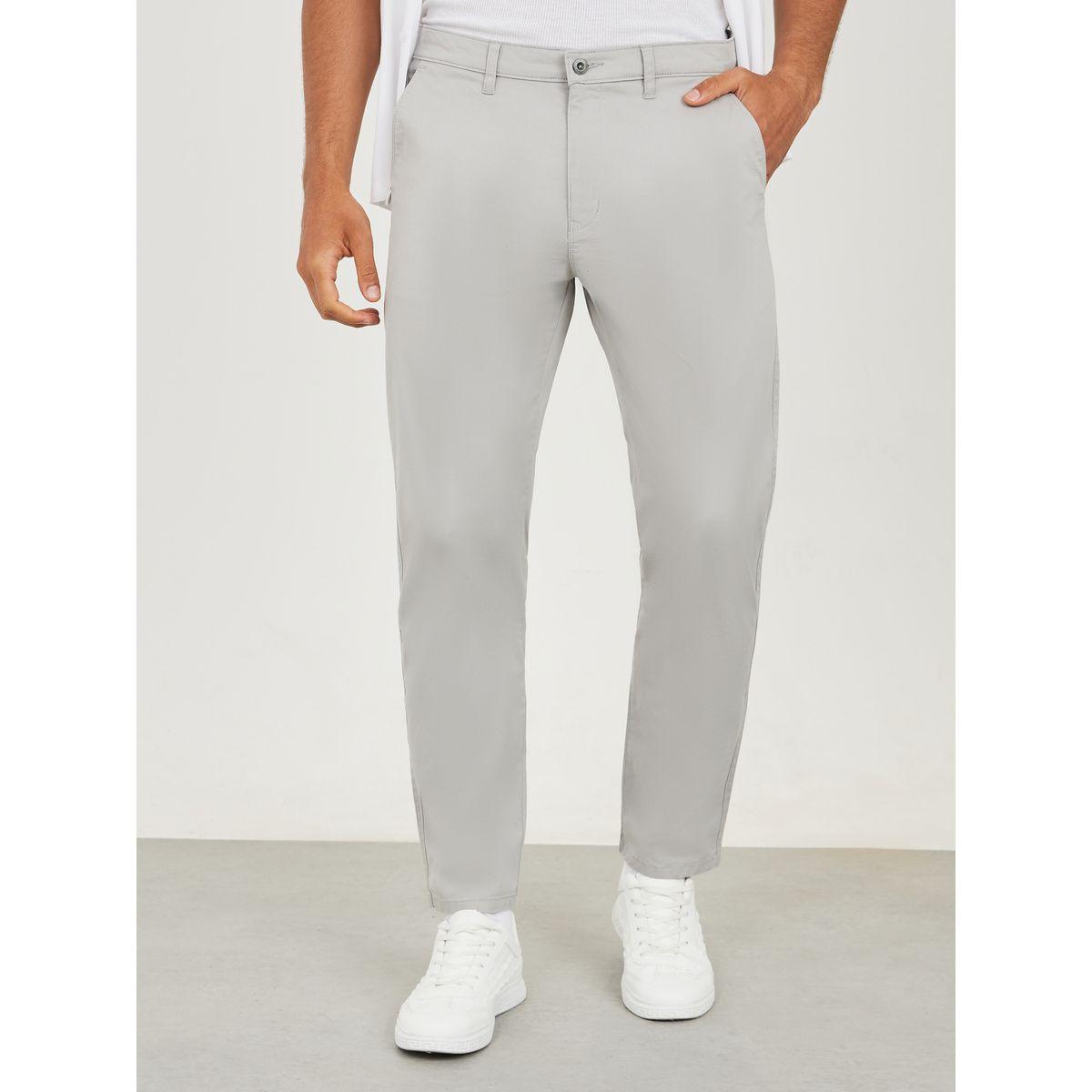 Styli Solid Slim Fit Cotton Stretch Chino-men-clothing-bottoms-trousersandchinos-chinos-image-1