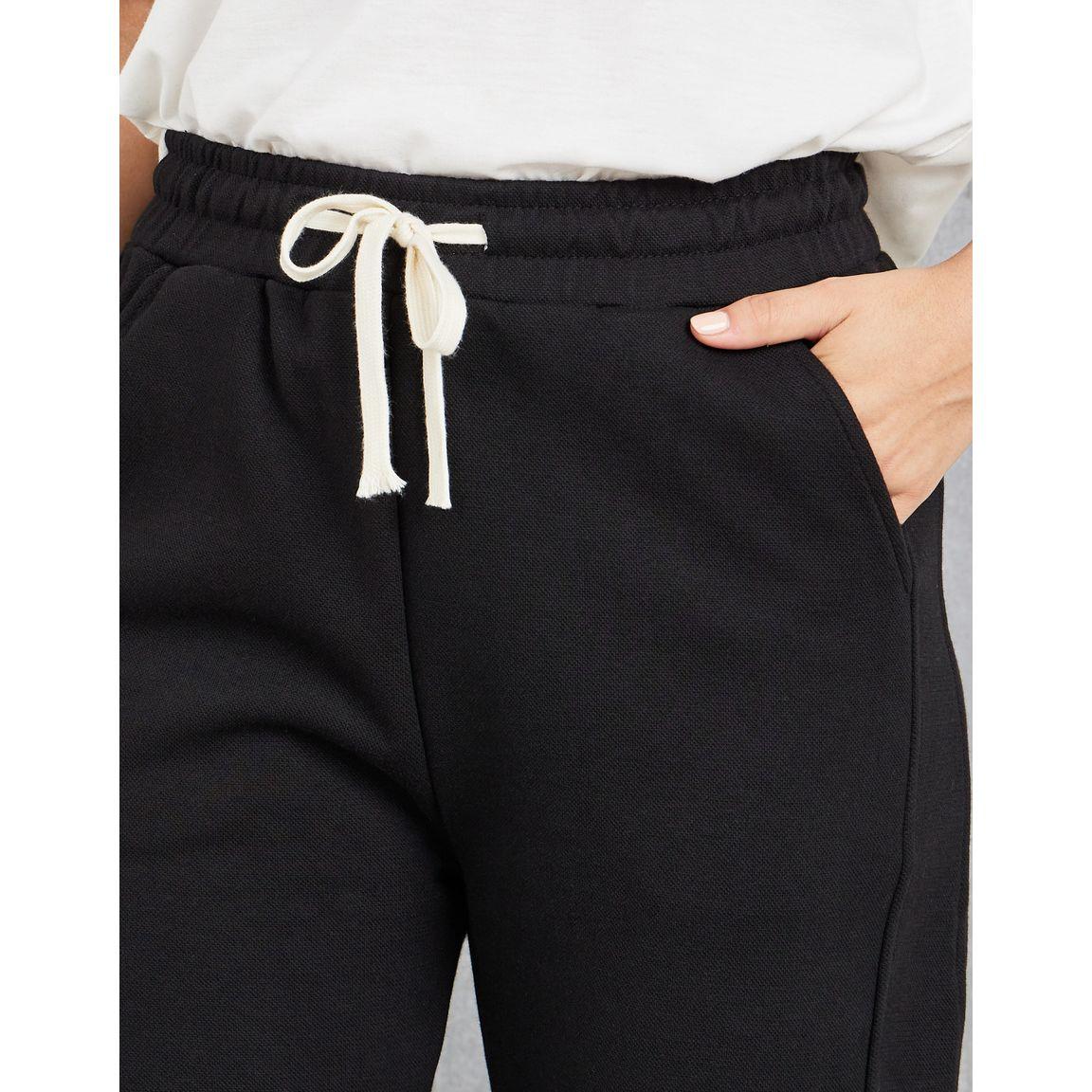 Styli Contrast Drawstring Straight Leg Joggers-women-clothing-bottoms-joggers-image-3