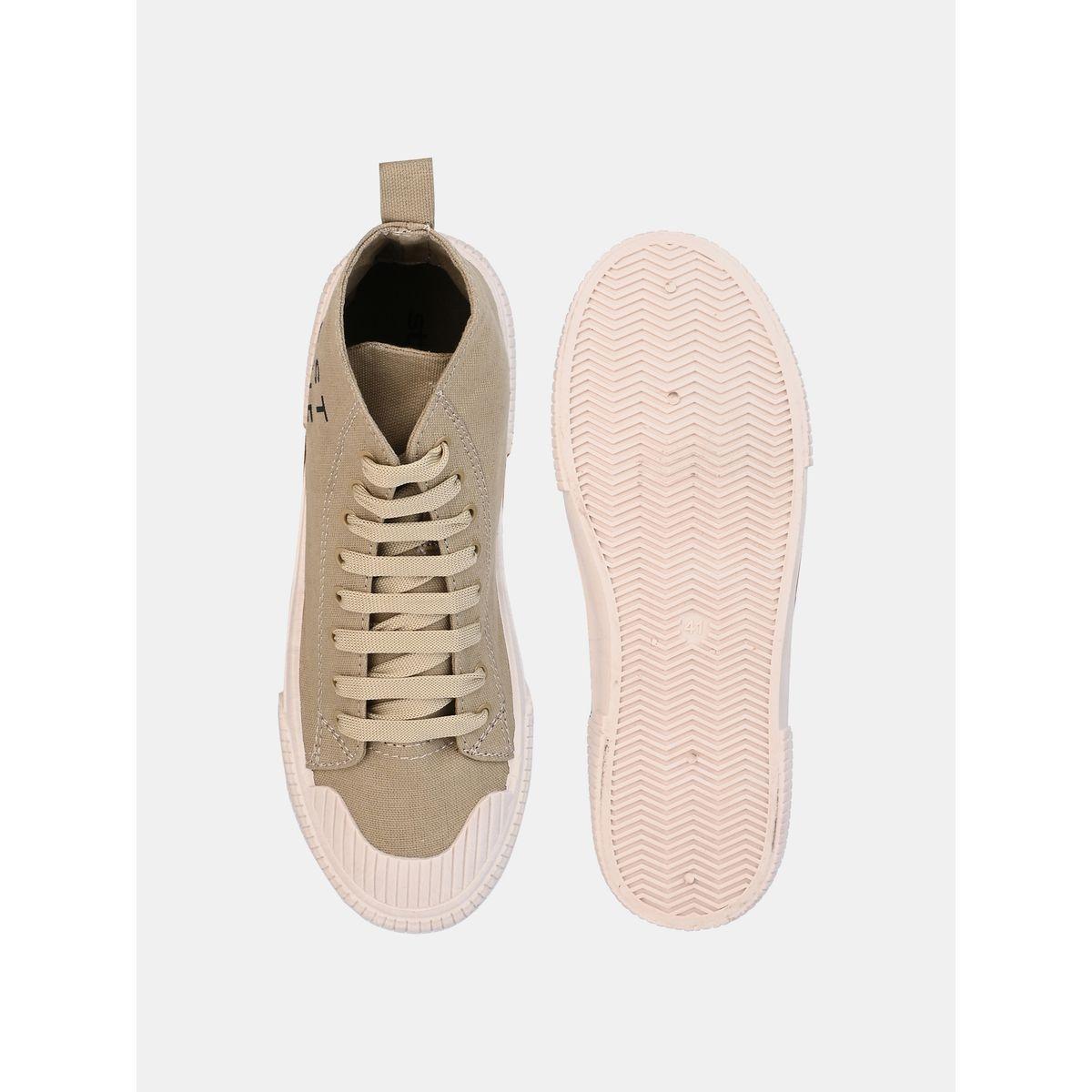 Styli High Top Slogan Print Casual Canvas Shoes-men-shoes-sneakers-image-6
