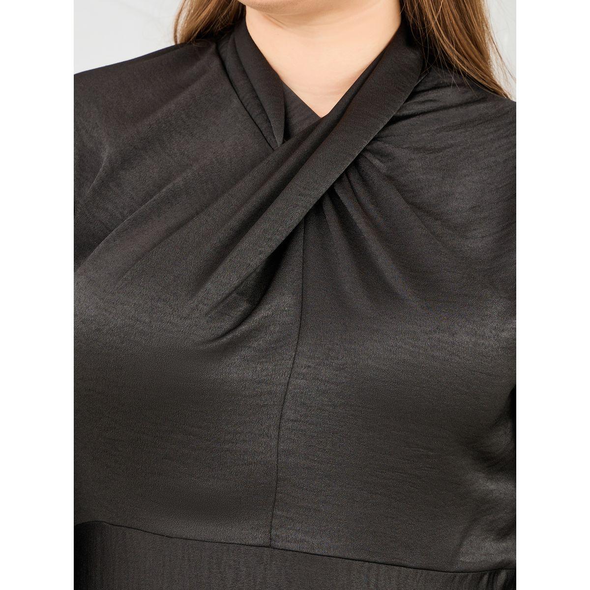 فستان ساتان ميدي بياقة هولتر واكمام طويلة-women-clothing-dresses-image-3