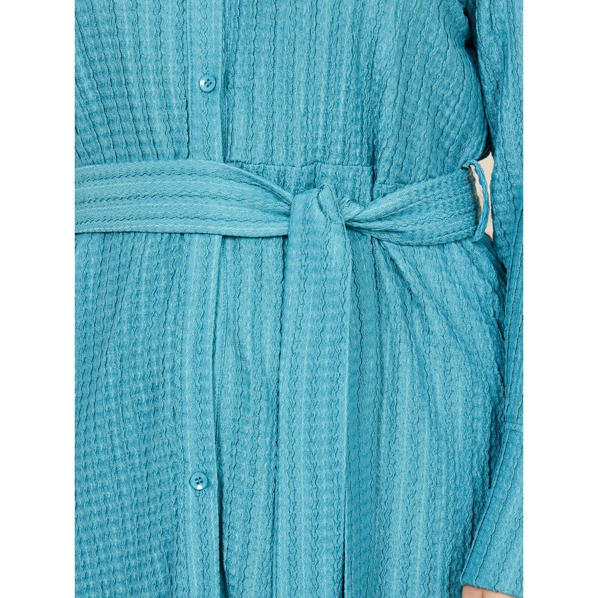 Styli MAXI Print Long Sleeves Straight Wrap Hem Dress-women-clothing-dresses-image-3