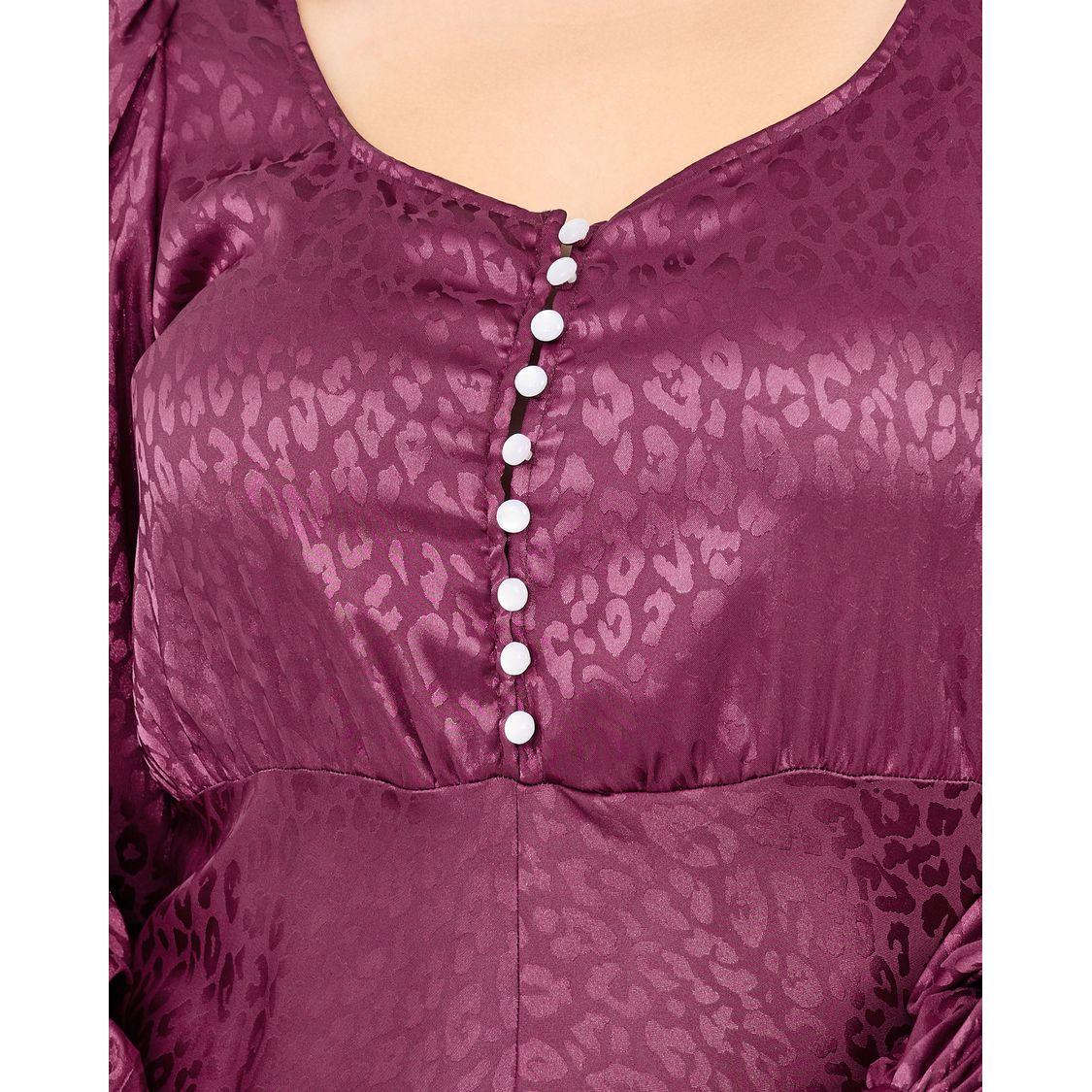فستان طويل بمقاس كبير واكمام بيشوب-women-clothing-dresses-image-3