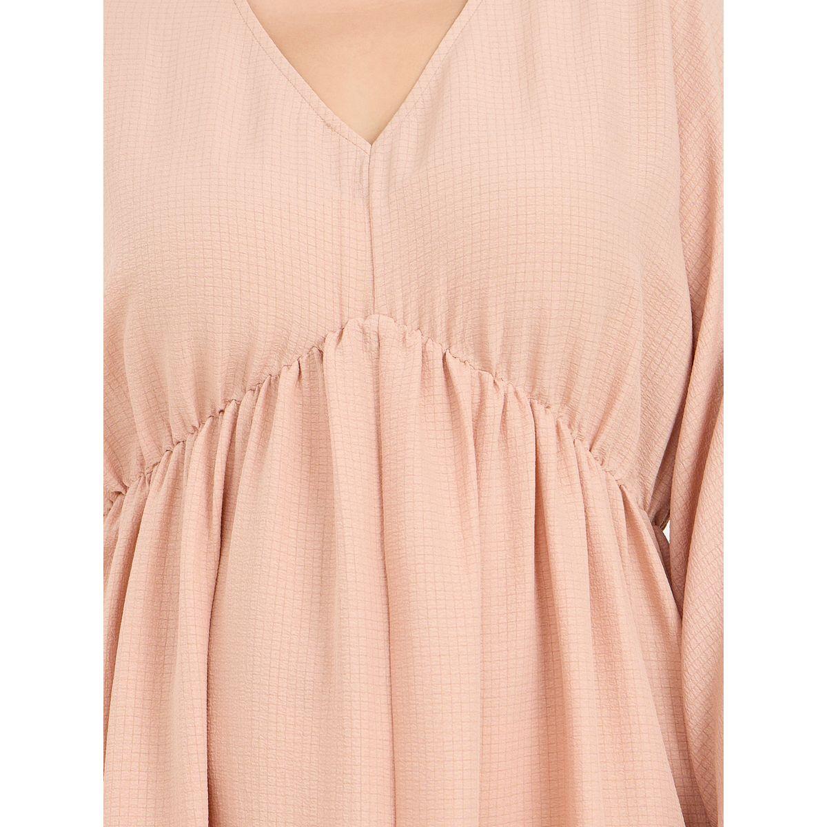 فستان طويل بمقاس كبير وتفاصيل بارزة الملمس-women-clothing-dresses-image-3