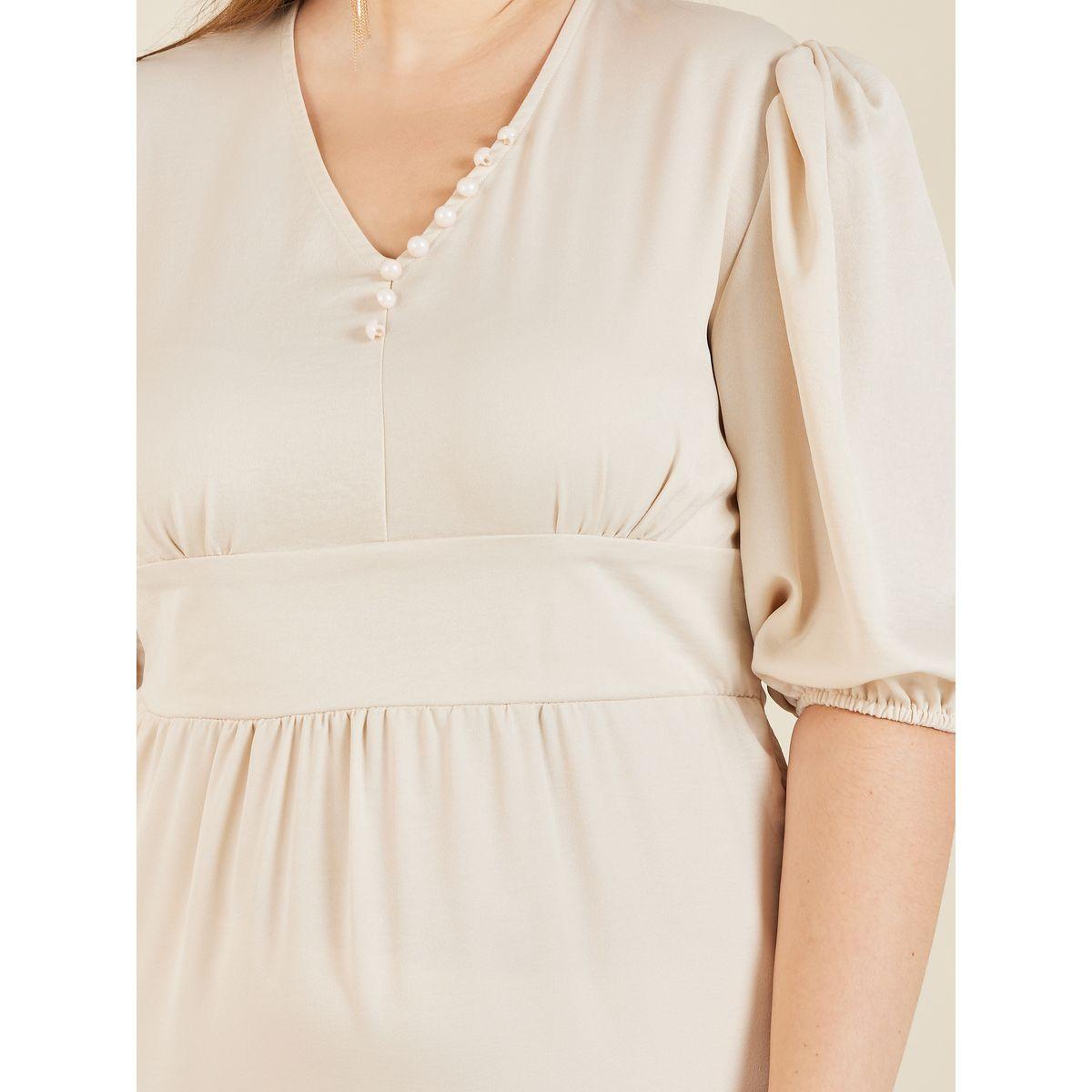 فستان طويل ساتان بمقاس كبير وكسرات-women-clothing-dresses-image-3