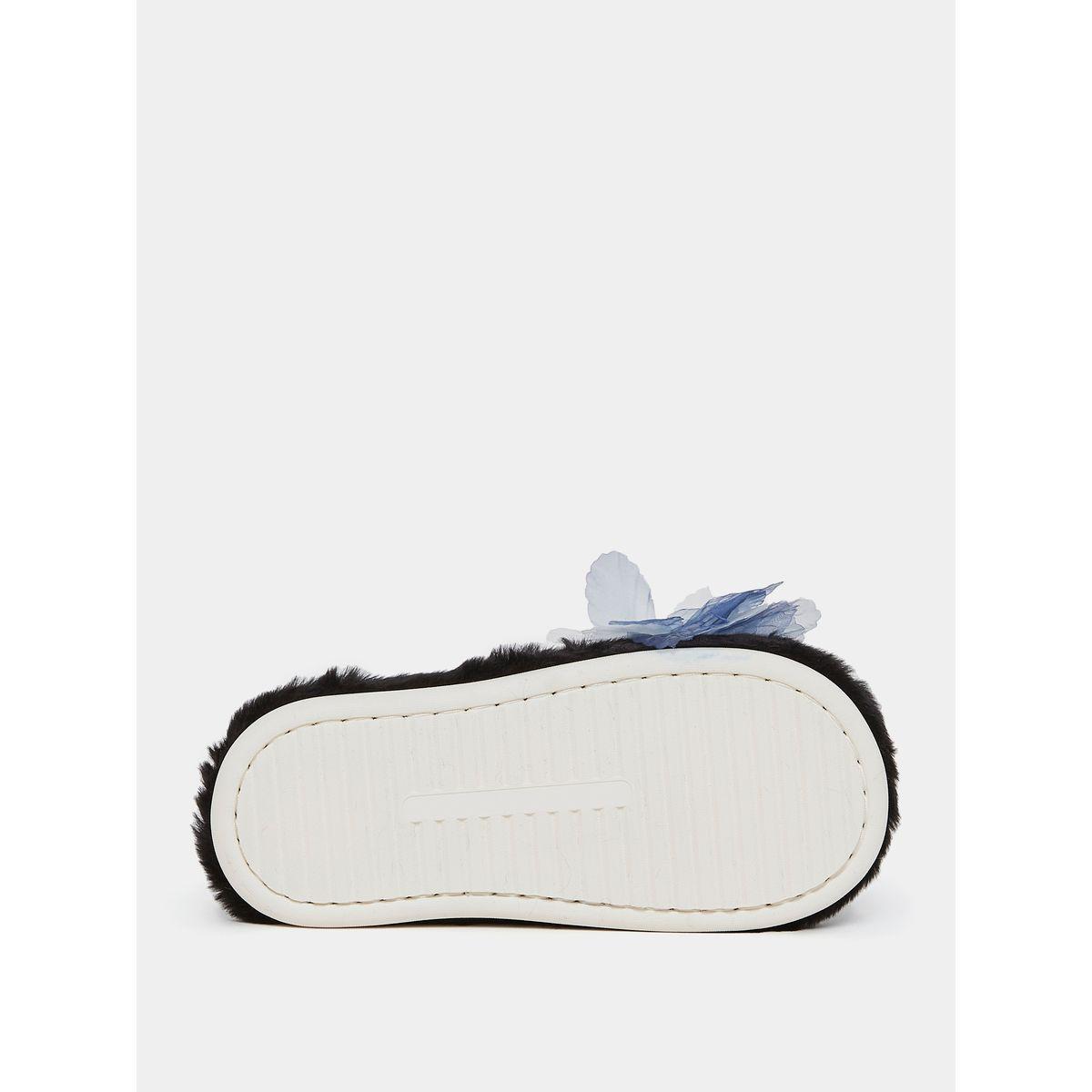 شبشب غرفة نوم مزين بفرو صناعي-women-shoes-bedroomslippers-image-6
