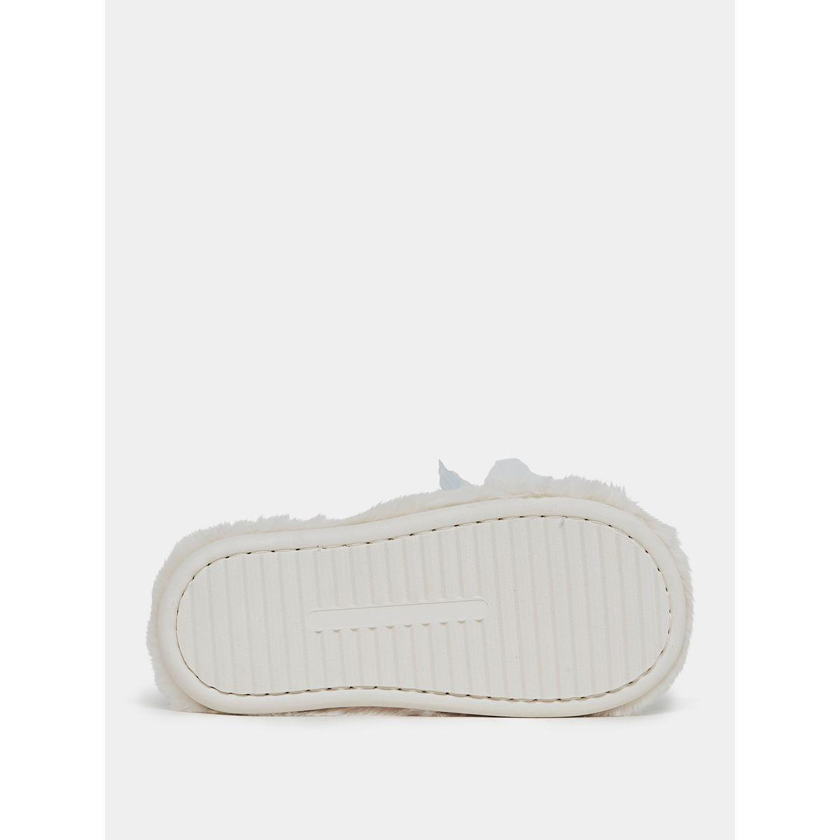 Styli Applique Detail Faux Fur Bedroom Slippers-women-shoes-bedroomslippers-image-6