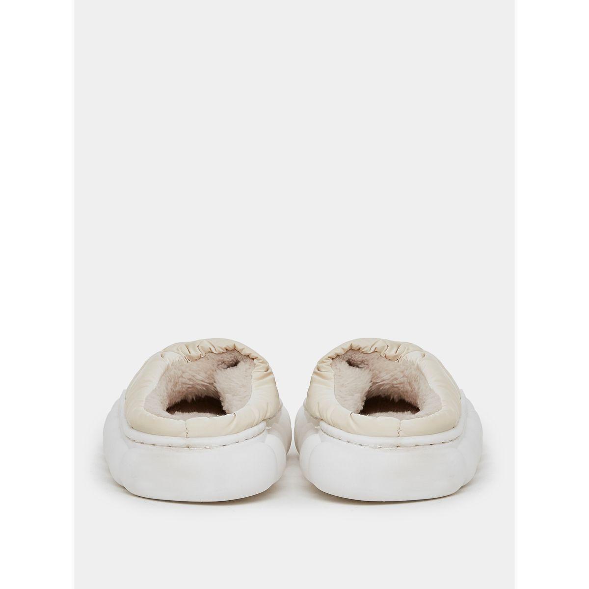 شبشب غرفة نوم مزين بفرو صناعي-women-shoes-bedroomslippers-image-4