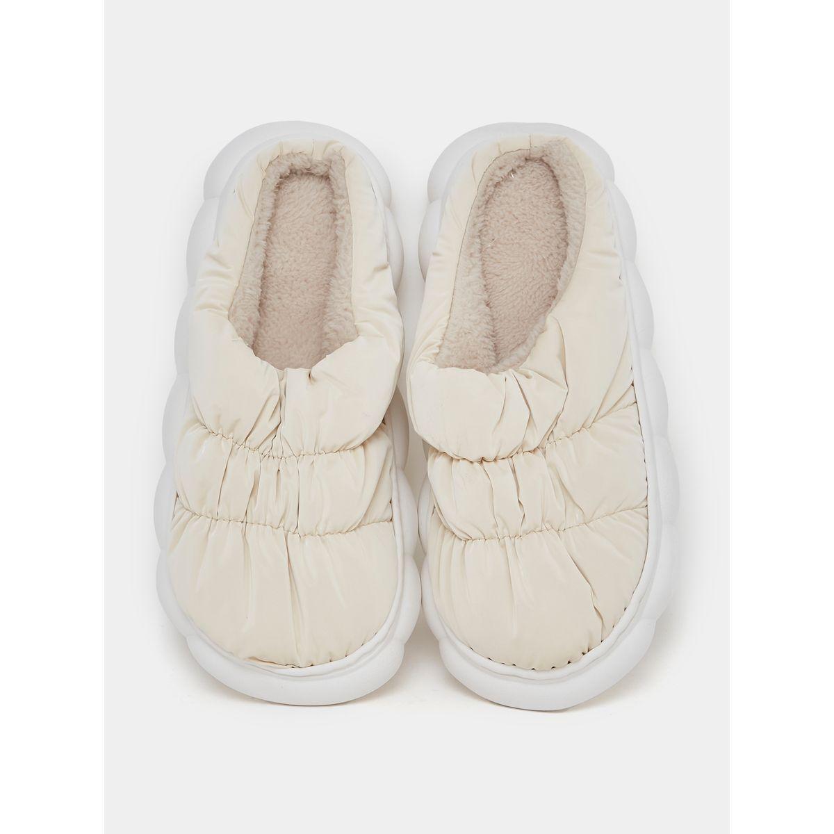 شبشب غرفة نوم مزين بفرو صناعي-women-shoes-bedroomslippers-image-5