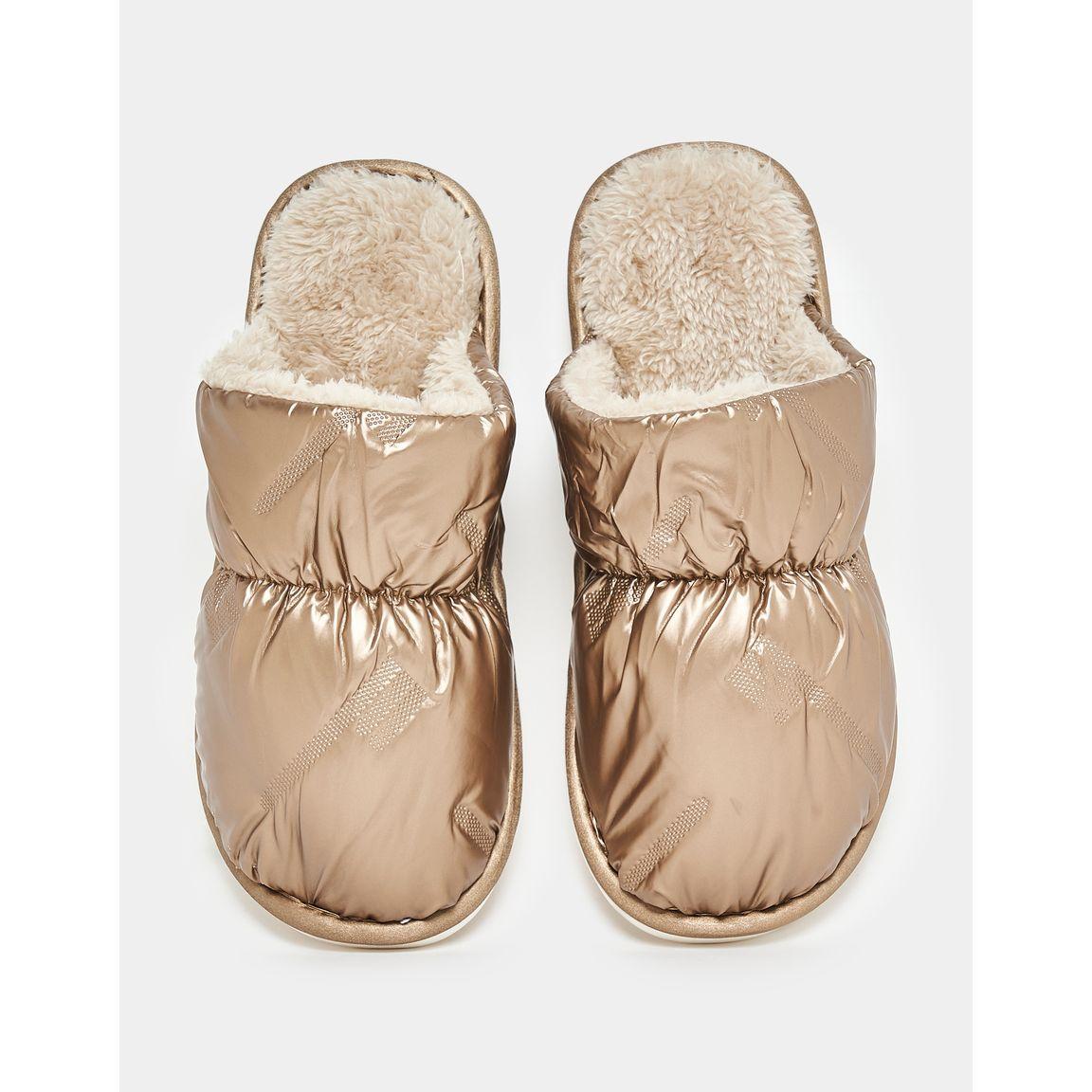 Styli Quilted Fluff Lined Bedroom Slippers-women-shoes-bedroomslippers-image-6