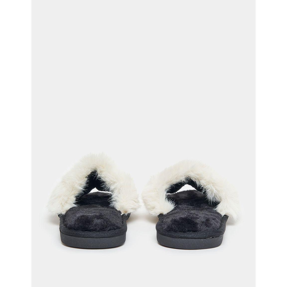Styli Chunky Sparkle Trim Bedroom Slippers-women-shoes-bedroomslippers-image-5