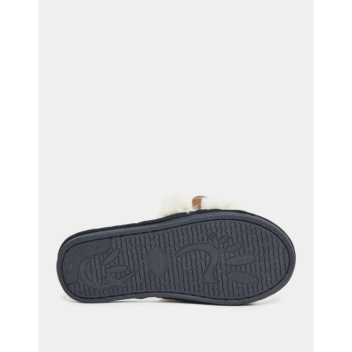 Styli Faux Fur Rhinestone Detail Bedroom Slippers-women-shoes-bedroomslippers-image-7
