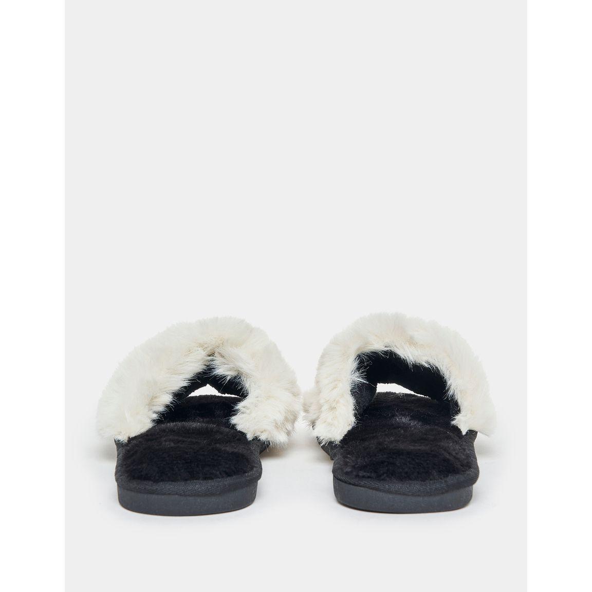 Styli Chunky Embellished Trim Bedroom Slippers-women-shoes-bedroomslippers-image-5
