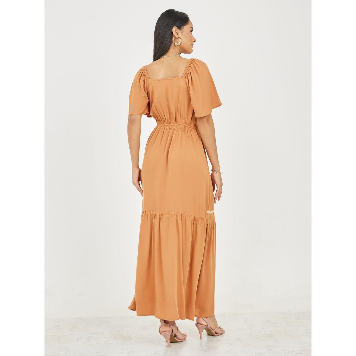 فستان طويل بياقة على شكل قلب-women-clothing-dresses-image-4