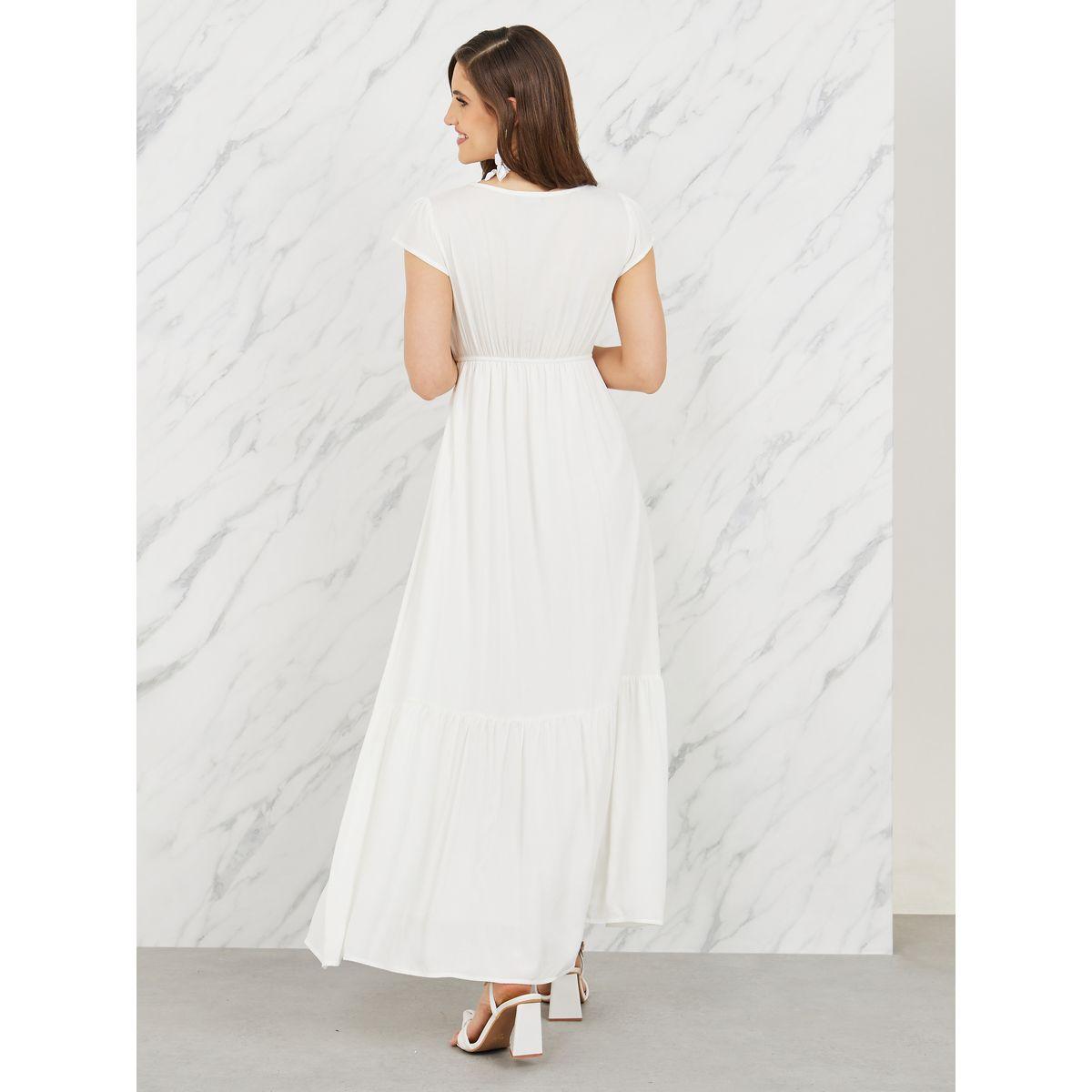 Styli Embroidered Square Neck Cap Sleeves A-Line Maxi Dress-women-clothing-dresses-image-5