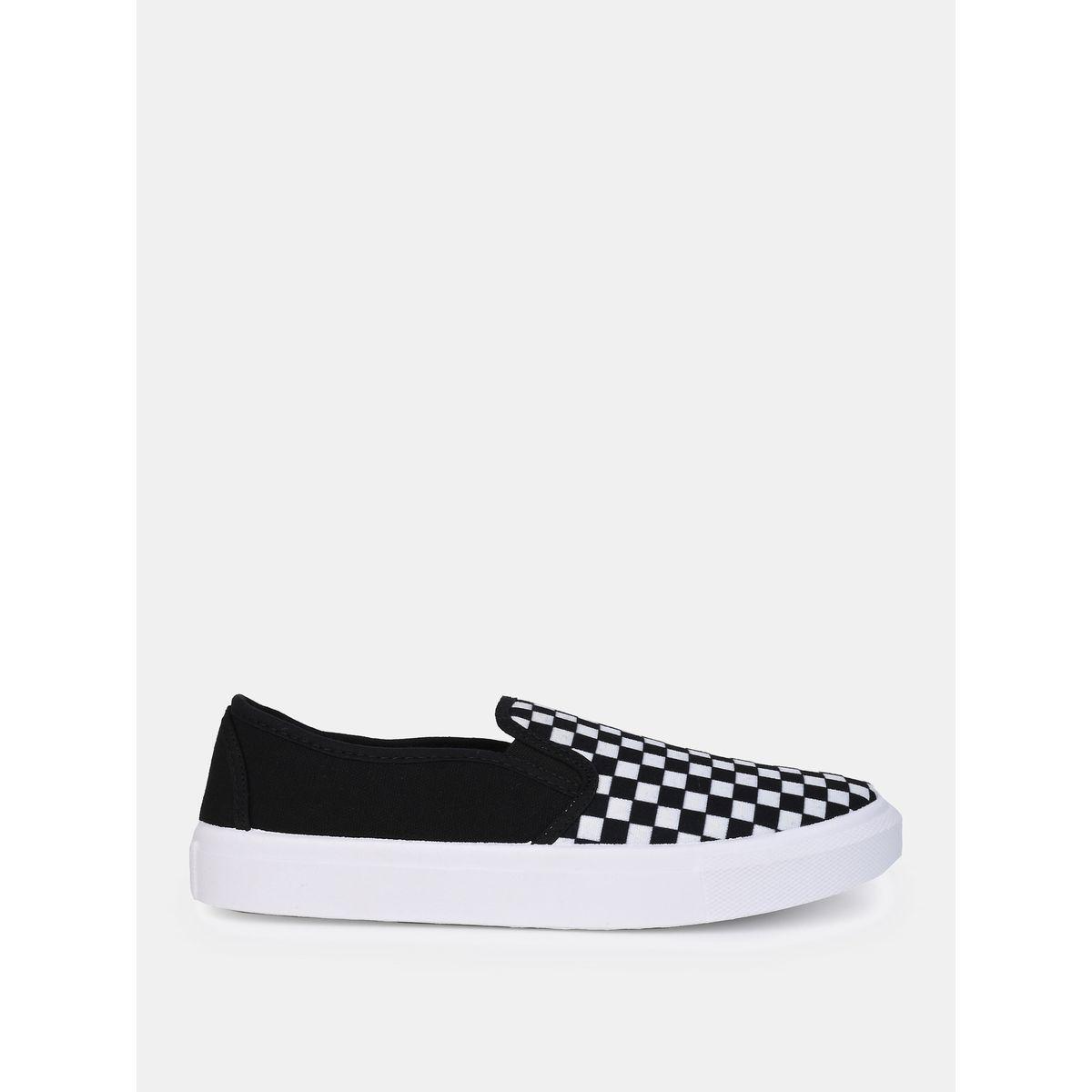 Styli Checkerboard Canvas Slip On Shoes-men-shoes-sneakers-image-6