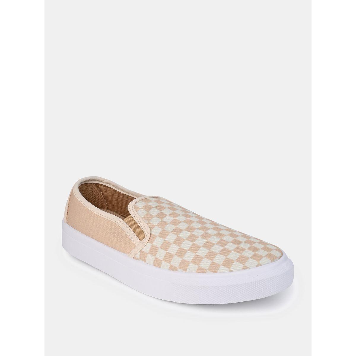 Styli Checkerboard Canvas Slip On Shoes-men-shoes-sneakers-image-3
