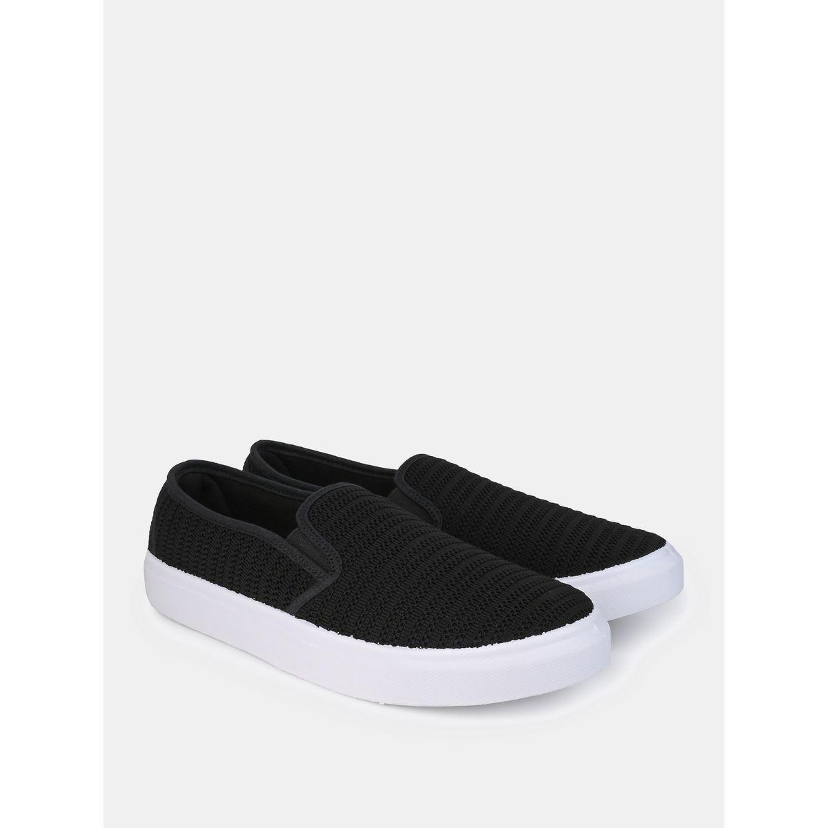 Styli Textured Knitted Comfort Slip On Shoes-men-shoes-sneakers-image-2