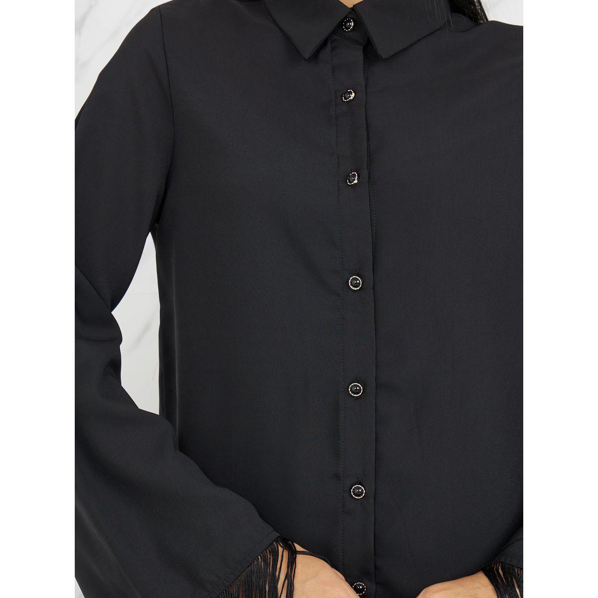Styli Limited Fringe Trim Detail Relaxed Fit Shirt-women-clothing-shirtsandblouses-shirts-image-4