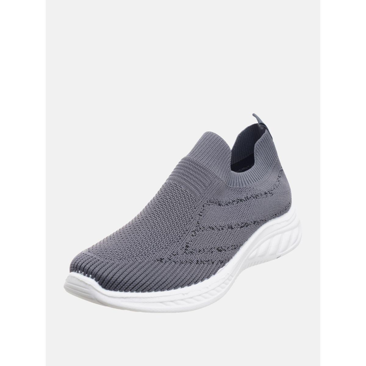 Textured Low Top Slip On Sneakers-men-shoes-sneakers-image-2
