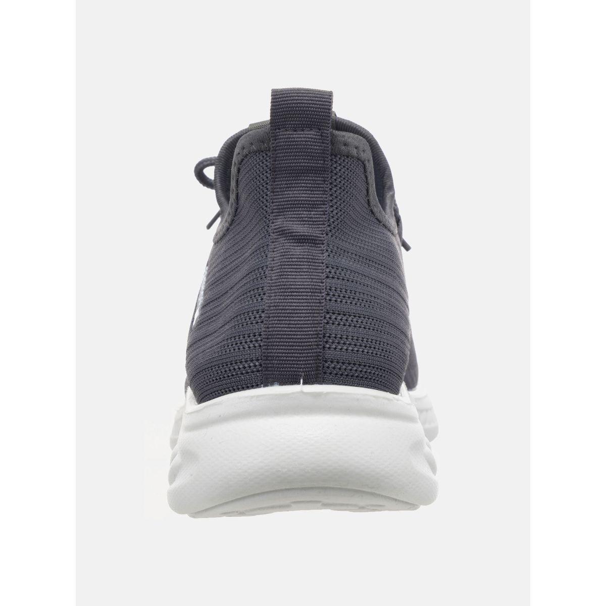 Patch Detail Low Top Lace Up Sneakers-men-shoes-sneakers-image-4