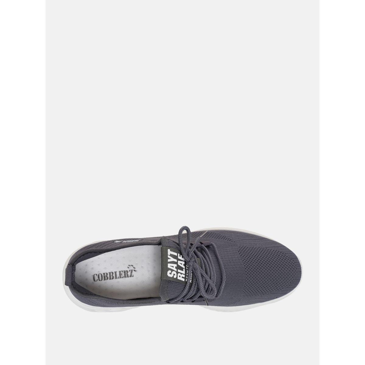 Patch Detail Low Top Lace Up Sneakers-men-shoes-sneakers-image-6