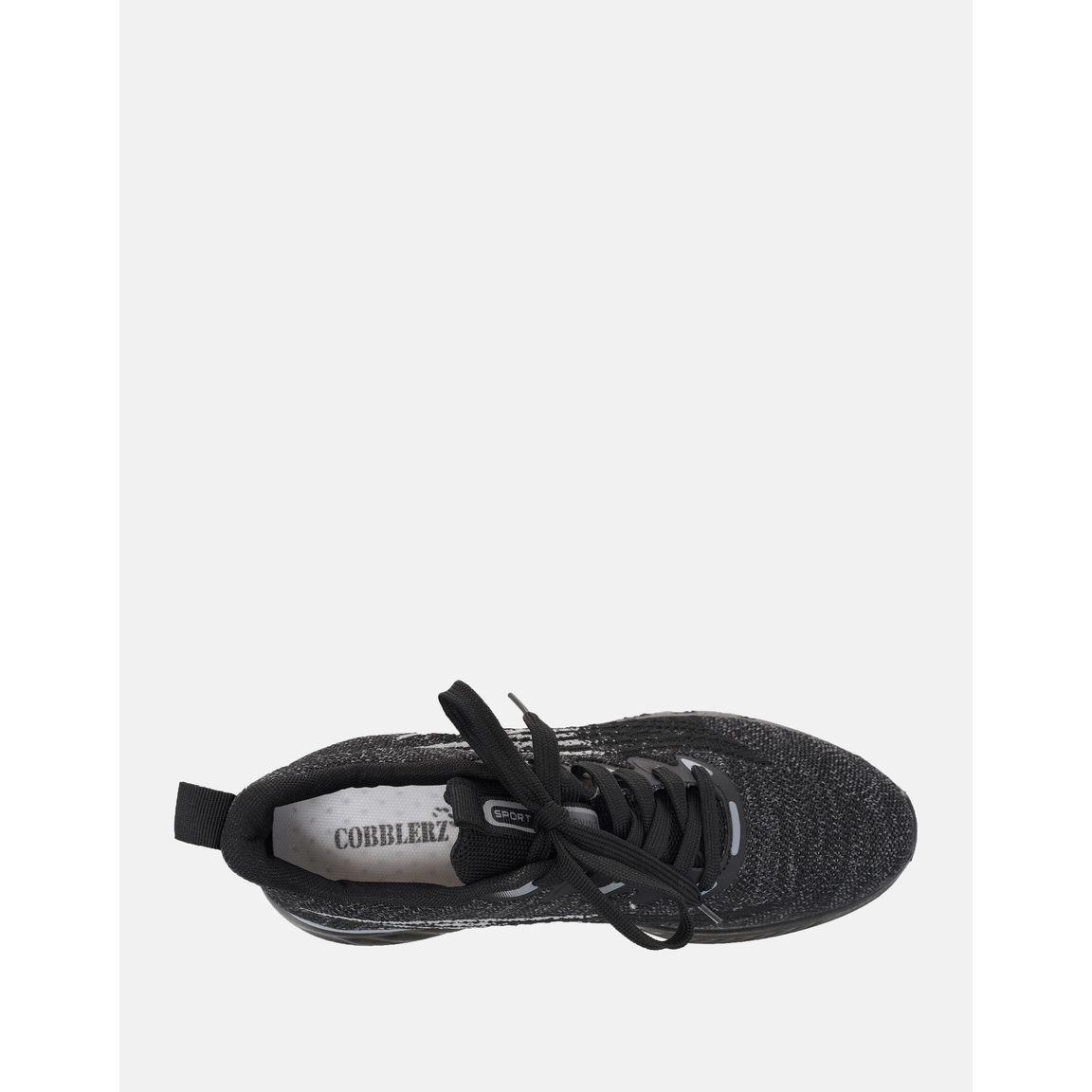 Cobblerz Melange Textured Low Top Lace Up Sneakers Sneakers-men-shoes-sneakers-image-6