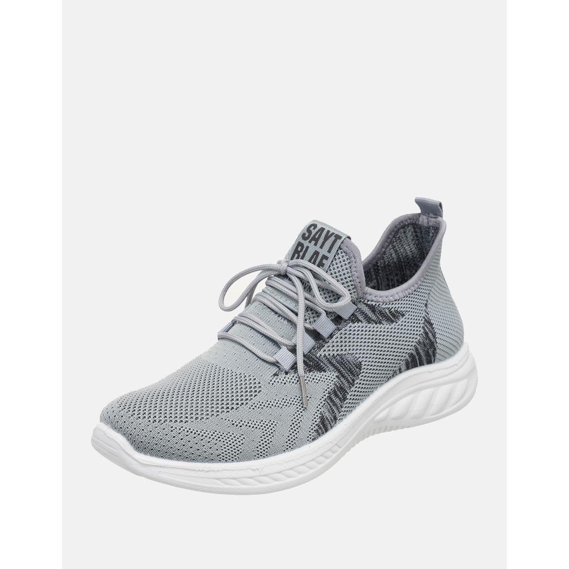 Cobblerz Contrast Melange Low Top Lace Up Sneakers-men-shoes-sneakers-image-2