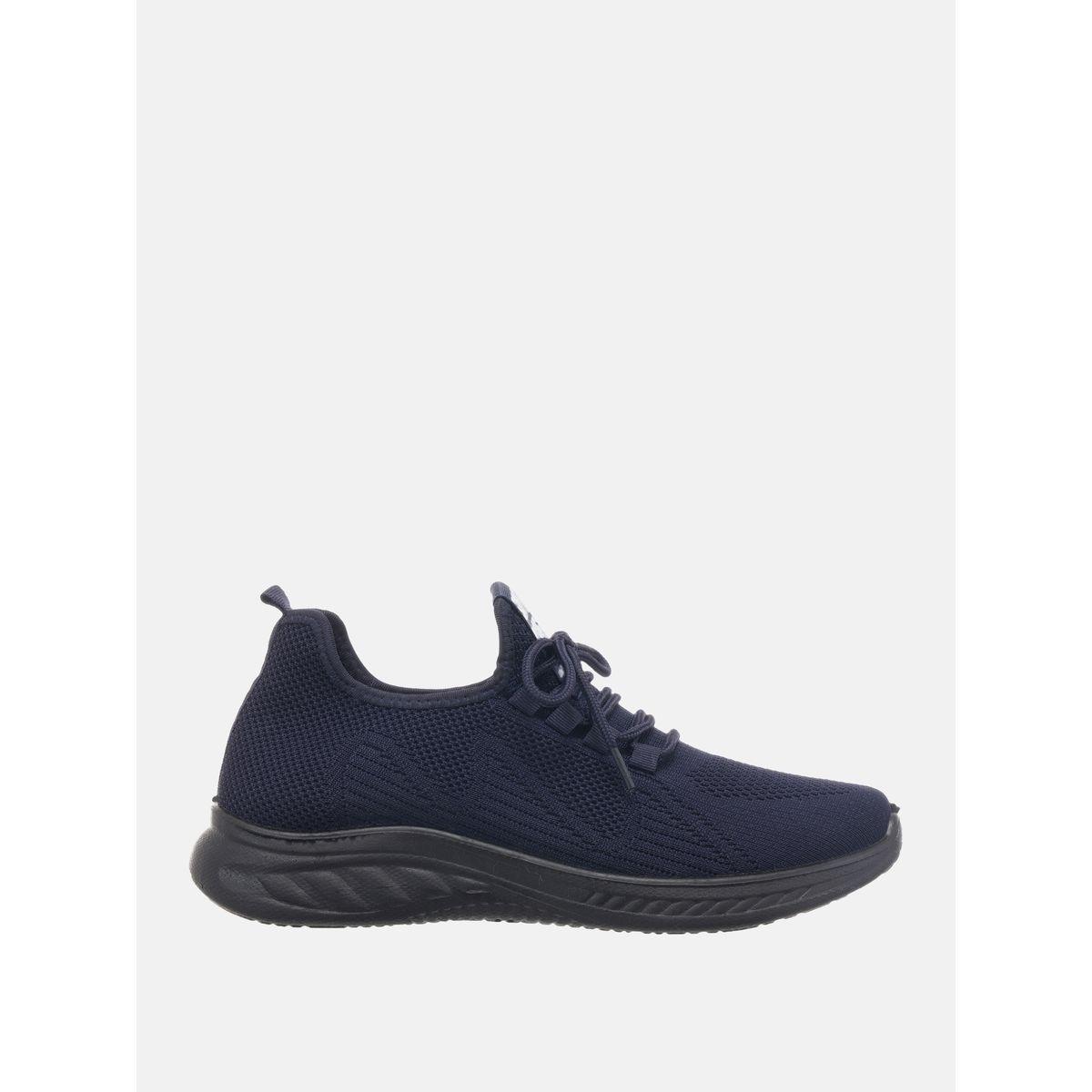 Textured Low Top Lace Up Sneakers-men-shoes-sneakers-image-1