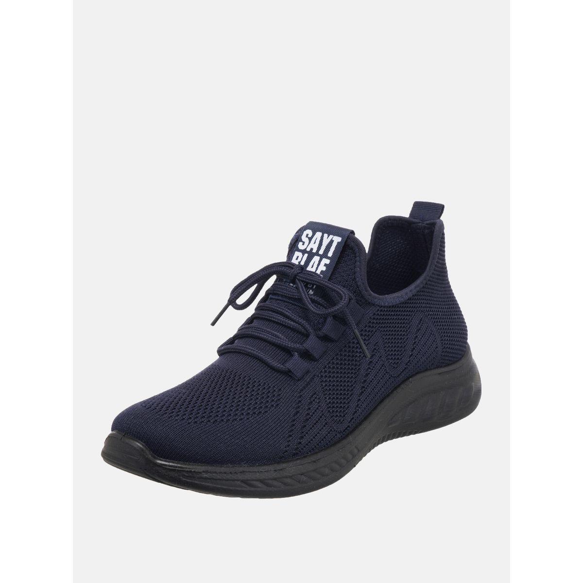 Textured Low Top Lace Up Sneakers-men-shoes-sneakers-image-2